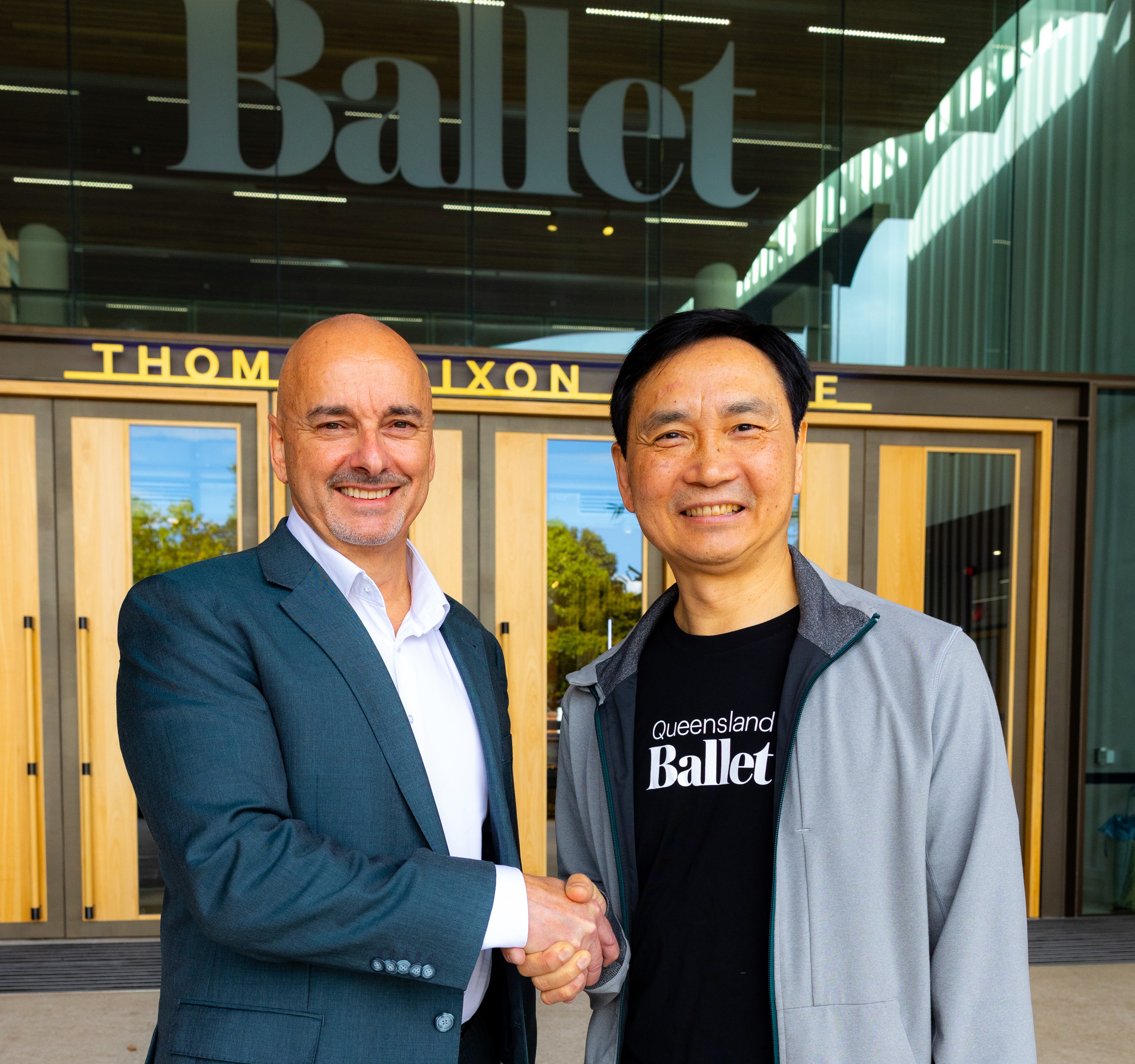 Steve Healey and Li Cunxin AO.