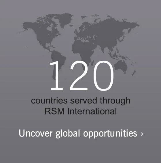 RSM is in over 123 countries