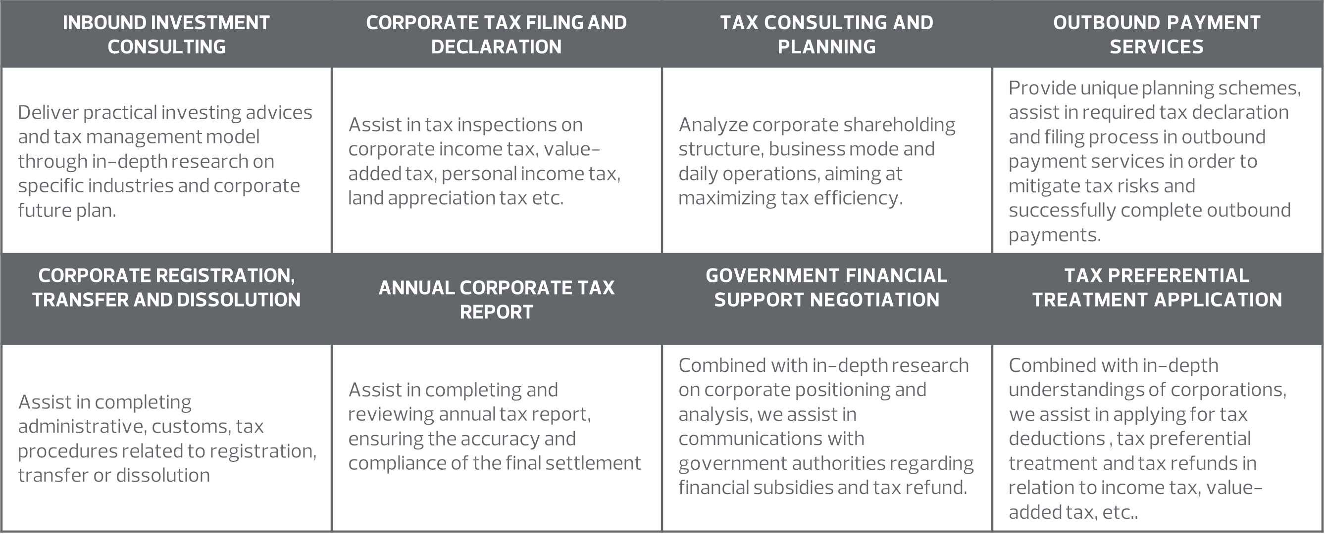 Corporate Business and Tax Services 