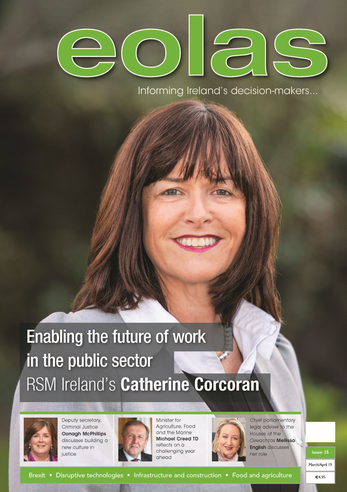 Eolas Magazine cover story - Enabling the future of work in the public sector