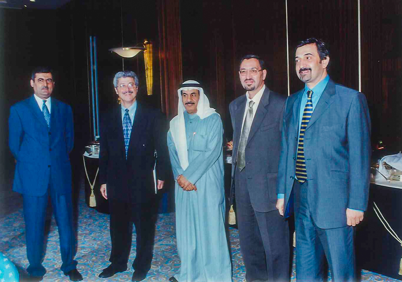 Anderson Middle East Managing Partner visit, 2002
