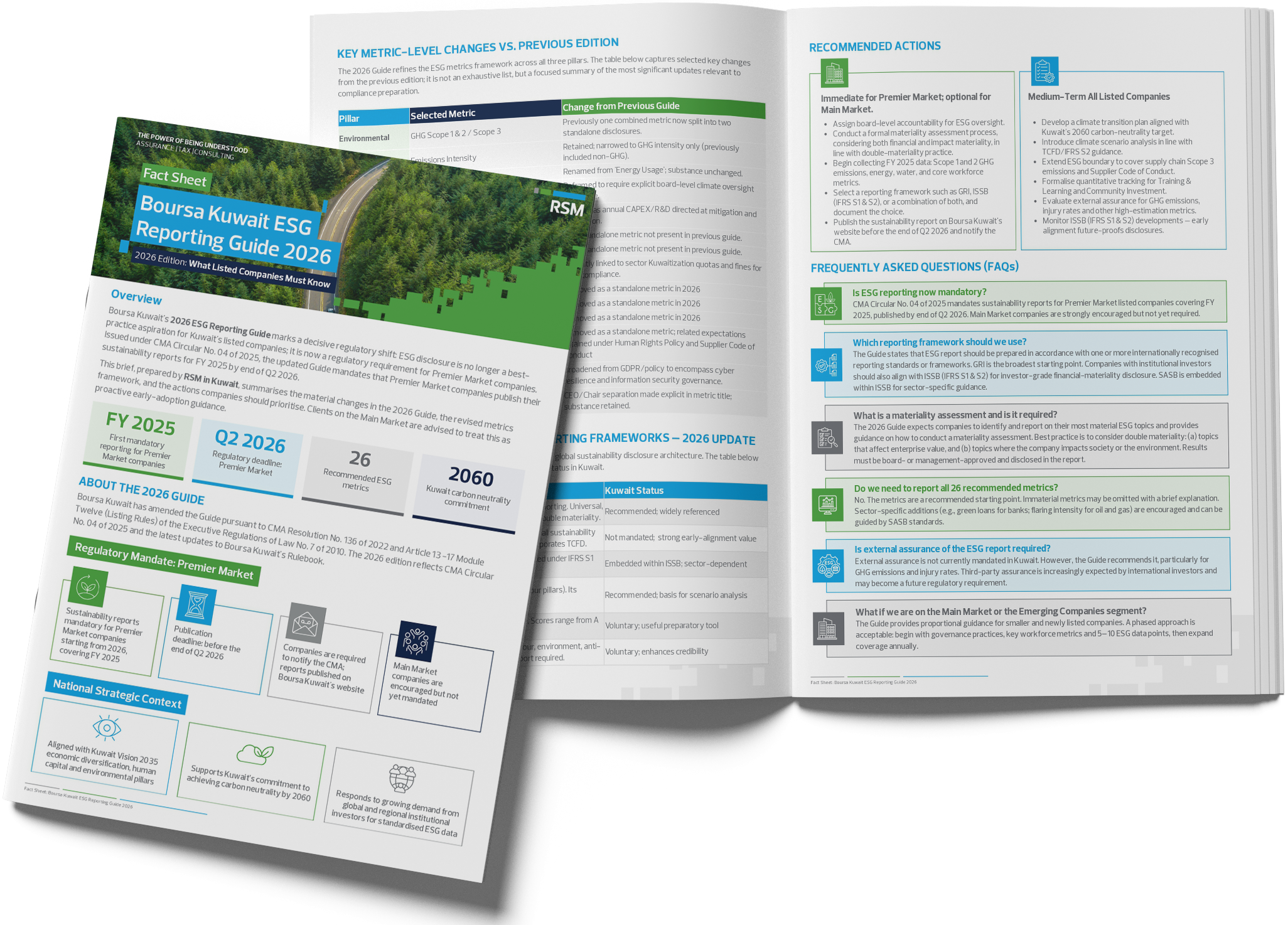 ESG Reporting Fact Sheet