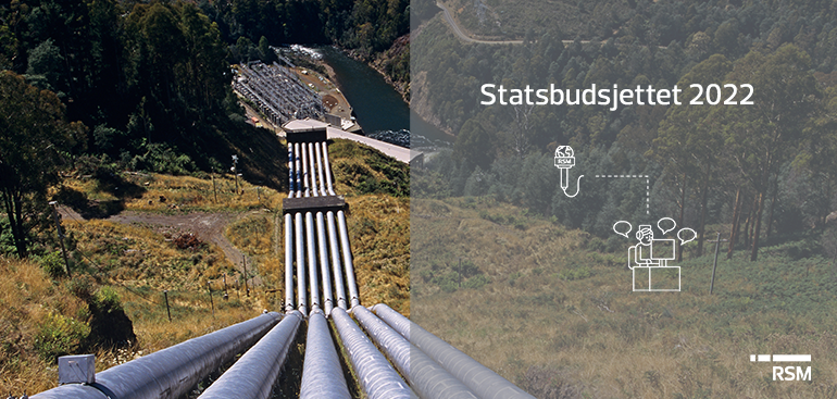 Statsbudsjettet 2022: Grunnrenteskatt for vannkraft