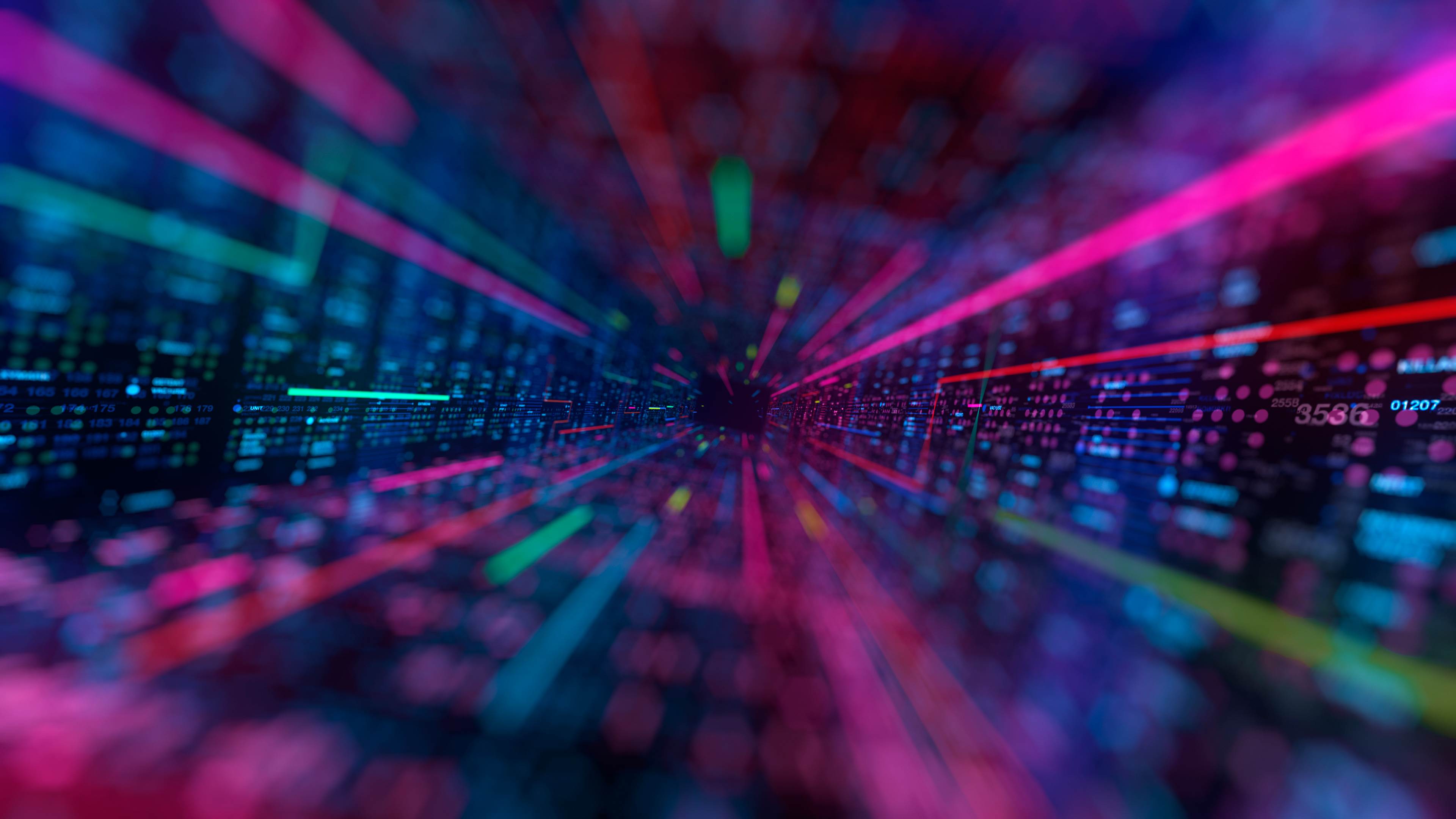 Abstract visual representing privacy risk management